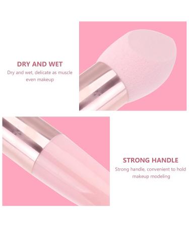 Buy FRCOLOR Makeup Sponges - 3Pcs Wet/Dry Foundation Applicator - Pink Blending Egg Puff for Flawless Makeup Finish  - Buy Online on SooperMarket.com