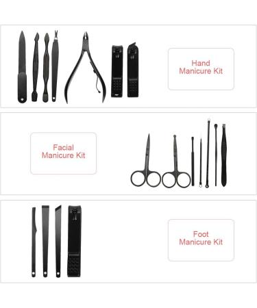 Professsional Stainless Steel Nail Clippers Fingernail Toenail Cutter Toenail Pedicure Corrector Tool Clippers Kit Manicure Tools for Nail Art Salon Home Use - Buy Online on SooperMarket.com