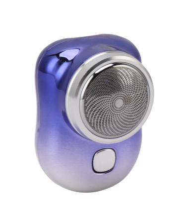 Headerbs Mini Beard Trimmer 3W Pocket Size USB Interface Low Noise Dry and Wet 6600RPM Electric Beard Cutter for Home Car Travel Mini Beard Trimmer Electric Beard