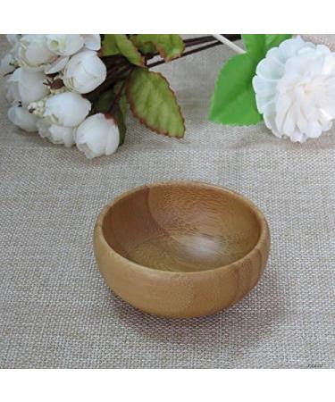 Cute Small Facial Skin Care Mask Bowl Set | Eco-Friendly DIY Makeup Mixing Tool for Women - Natural Color - Buy Online on SooperMarket.com
