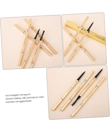 Mikinona 5pcs Double Ended Eyebrow Pencil Double- Head Eyebrow Pens Eyebrow Makeup Tools Eyebrow Ink Plastic - Buy Online on SooperMarket.com