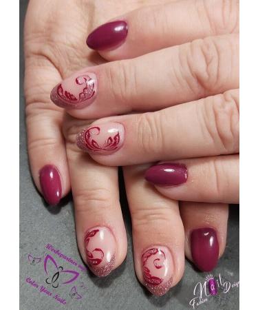 Buy 5G Colour Gel Emerald Berry UV Gel - Opaque German Formula | Softline Purple Red | Fast International Shipping - Buy Online on SooperMarket.com