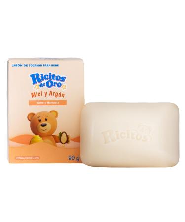Ricitos de Oro Honey Bee Bar Soap 3.5 Oz 6-Pack - Hypoallergenic Baby Bar Soap for Delicate Skin - Moisturizing Honey Soapbars - Buy Online on SooperMarket.com