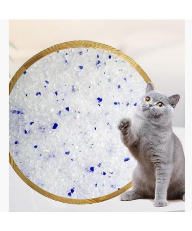 Natural Silica Cat Litter Crystals 7.6L - Ultra Absorbent & Odour Control | Dust-Free, Hygienic & Biodegradable | 2-Month Supply - Buy Online on SooperMarket.com
