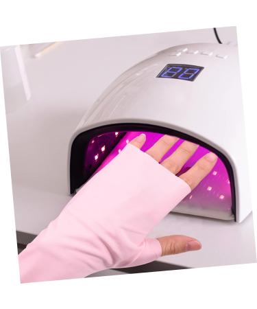 Healeved 4 Pairs Nail Gloves Manicure Gloves Protection Nail Supplies Gloves Anti Uv Gloves Uv Gloves for Nails Rays Gloves Fingerless Gloves Uv Anti Gloves Nail Anti-uv Nylon - Buy Online on SooperMarket.com