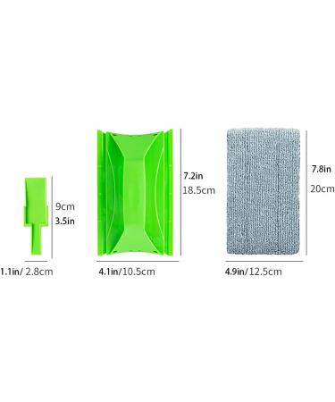 Gap Cleaning Brush Household Window Track Slot Sweep Ash Cleaner Brush Window Glass Wiper Groove Creative Cleaning Tools 1pc C-pink - Buy Online on SooperMarket.com