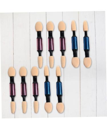 KALLORY 10pcs Makeup Brush Blending Brush Eye Shadow Applicator Eye Shadow Brush Miss Mix Eye Shadow Stick - Buy Online on SooperMarket.com