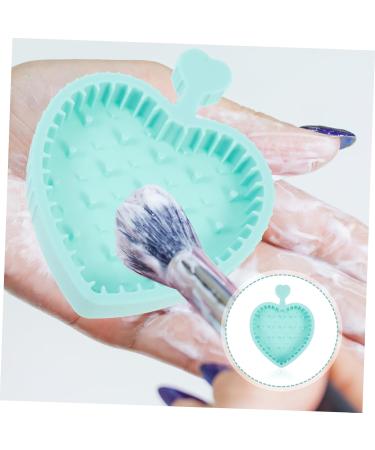 Buy NOLITOY Silicone Makeup Brush Cleaning Pad - Foldable 12x9cm Light Green - Best Beauty Tool for Cleaner Brushes - Buy Online on SooperMarket.com