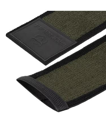 IPF USAPL USPA IPL Certified Knee Wraps for Weightlifting - Powerlifting Squatting Straps for Gym Workout - Men & Women (78 Milspec Green) - Buy Online on SooperMarket.com