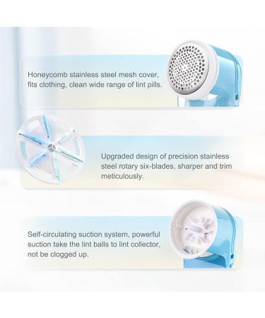 Electric Lint Remover & Fabric Shaver - USB Charging Portable Debobbler for Clothes & Carpet | Best Fuzz Pill Remover - Buy Online on SooperMarket.com