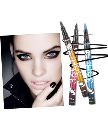 Didiseaon 3pcs Colorful Eyeliner Liquid Eyeliner Eyeline Pencil Liquid Liner Women Eyeliner - Buy Online on SooperMarket.com