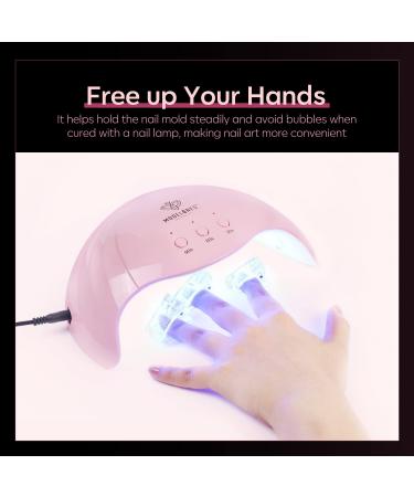 Modelones Poly Nail Gel Kit with 10PCS Nail Tips Clip - Professional Nail Extension Set - Buy Online on SooperMarket.com