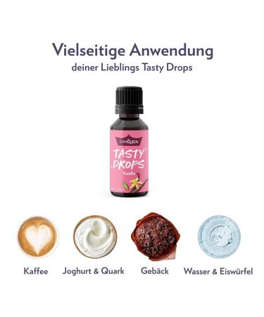 Buy GymQueen Tasty Drops - 3 Pack (30ml each) - Cookie Dough Cheesecake Caramel - Calorie-Free Flavor Enhancers - Top Seller - Buy Online on SooperMarket.com