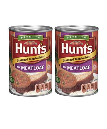 Hunt's Seasoned Tomato Sauce for Meatloaf 15.25 Ounce (Pack of 2)