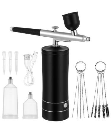 Mikinona 1 Set ( usb) Handheld Cordless Airbrush Air Brush for Nails Compressor Aluminum Alloy
