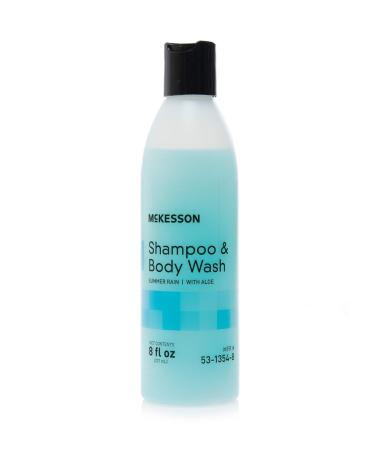 Mckesson Body Wash & Shampoo with Aloe Summer Rain Scent 8 oz - 1 Count - Buy Online on SooperMarket.com