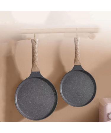 DELURA Saucepan Griddles Grill Frying Pan Saucepan for Eggs Omelet Steak Shallow Mouth Durable Pans Kitchen Cooking Utensil Pot - Buy Online on SooperMarket.com
