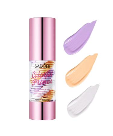 Foundation Primers | Skin-Friendly Makeup Primer UV Resistant and Mild Makeup Supplies for Dating Home Traveling Business Trips Gathering Working Muflydo