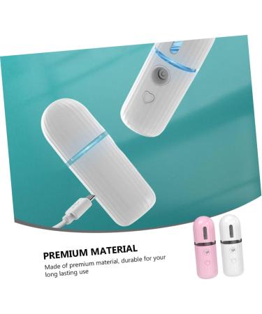 PLAFOPE 2pcs Moisturizing Sprayer Handheld Clothes Steamer Lightweight Facial Mister Mini Humidifier Abs - Buy Online on SooperMarket.com