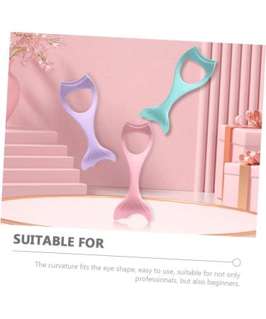 MAGICLULU 6 Pcs Mascara Brush Eyeshadow Makeup Gadgets Silicone Eyeliner Girl Guide - Buy Online on SooperMarket.com