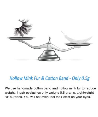 Goo Goo 16mm Siberian 3D Mink Eyelashes 3 Pairs Set - Handmade Crossed Cluster Daily Style - Buy Online on SooperMarket.com
