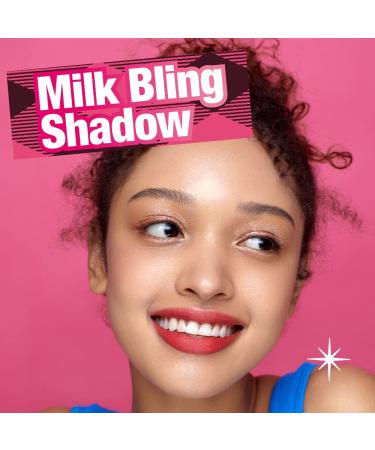 COLORGRAM Milk Bling Shadow 02 Opal Flash | Liquid Glitter Eyeshadow 3.2g - Long-Lasting Shimmer for Daily Makeup - Buy Online on SooperMarket.com