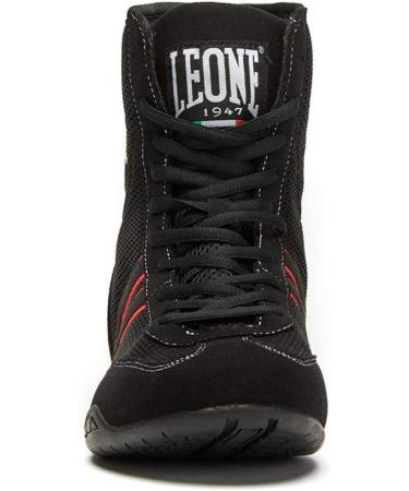 LEONE 1947 Boxing Boots for Unisex Adults - Black CL188 45 EU - Premium Quality International Shipping - Buy Online on SooperMarket.com