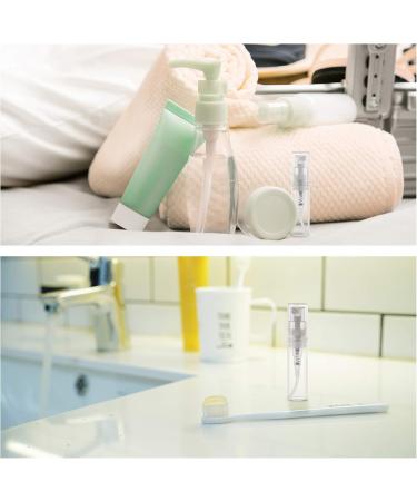 BENECREAT 80PCS Mini Spray Bottles - 2ml Clear Plastic Perfume Bottles with 6 Pipettes Funnels & Pumps for Travel - International Shipping Available - Buy Online on SooperMarket.com