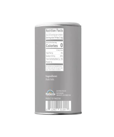 Natierra Himalania Fine Grain Himalayan Pink Salt Shaker 13 Ounce - Buy Online on SooperMarket.com