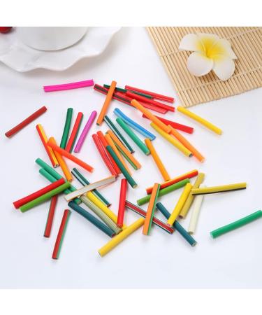 Pack Of 50 Cute Nail Art Canes Sticks Manicure Canes 3D Fruit Pattern Slices Perfect For Cellphone Decoration Nail Art Decoration(Fruit) - Buy Online on SooperMarket.com