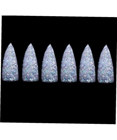 1 Box Women's Holographic Nail Glitter Shell Flakes Mermaid Mirror Irregular Foil Pieces Sequins Nail Art Decor - Buy Online on SooperMarket.com