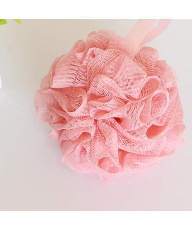 6Pcs Plus Size Bath Ball Sponge Shower Loofahs - Exfoliating Body Scrubber & Pouf for Luxurious Shower Experience - Buy Online on SooperMarket.com