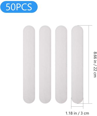Exceart 50pcs Self-Adhesive Sweat Pads for Hats - Disposable Welding Tape for Men & Women (White) - Buy Online on SooperMarket.com