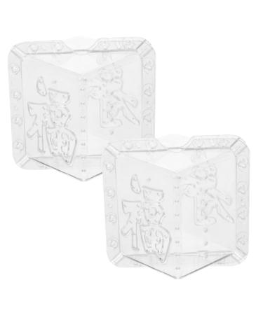 Kisangel 4 Pcs Square Apple Molds Vegetable Fruit Styling Fruit Stereotypes Melon