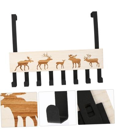 OFFSCH 1pc Solid Wood Door Hook Towel Hooks Coat Rack Stand Holiday Door Hooks Door Hanger Clothing Jacket - Buy Online on SooperMarket.com