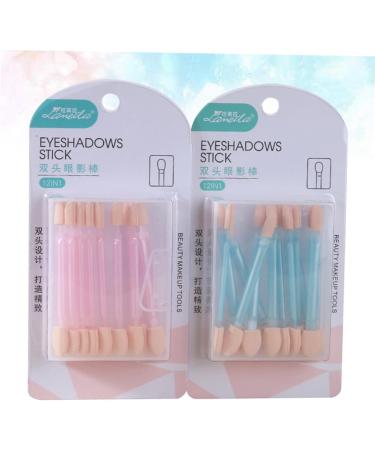 Baluue 72 Pcs Makeup Eyeshadow Brush Foam Eyeshadow Makeup Eye Sponge Eye Makeup Brushes - Buy Online on SooperMarket.com