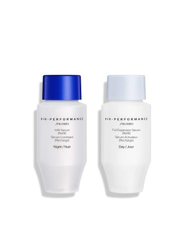 Shiseido Bio-Performance Skin Filler Serums Refill - Two-Step Serums System - Night & Day Formulas for Plump Firm Skin