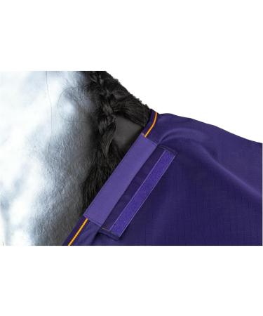 Marengos by Bucas 1200d Stay-Dry Irish Turnout Blanket | Waterproof & Breathable Rain Blanket | Size 125cm Blue/Orange | Ideal for All Weather Conditions - Buy Online on SooperMarket.com