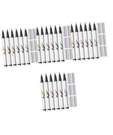 24 Pcs Eye Liner Cosmetic Makeup Supplies Eyeliner Pen Eyeliner Cosmetics Abs Miss