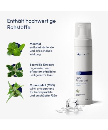 Aerosoft Foot Care Gel Cream Formula 100 ml - Buy Online on SooperMarket.com