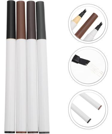 NOLITOY 4pcs Four Forked Eyebrow Pencil Miss Very Fine Makeup - Buy Online on SooperMarket.com