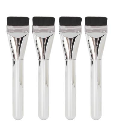 Soft Hair 4pcs Liquid Foundation Brush Ultra Thin Flat Mud Mask Application Makeup Tools