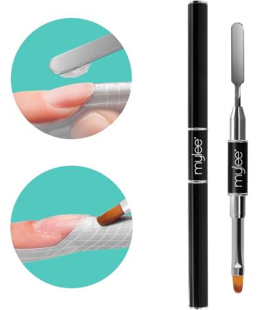 Mylee Dual-Ended Polymer Gel Tool for UV/LED Nail Art - Brush & Picker for Nail Tips & Extensions - Buy Online on SooperMarket.com