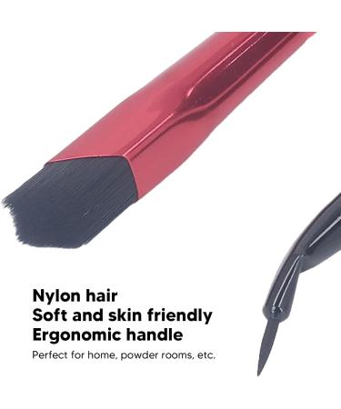 Verdant Touch Bent Eyeliner Brush Professional Makeup Eyebrow and Eyeliner Brush Set Multifunctional Bent Cosmetic Tool for Women - Buy Online on SooperMarket.com
