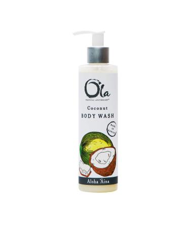 Ola Coconut Body Wash with Pure Tropical Oils and Plant Extracts - 8 fl oz