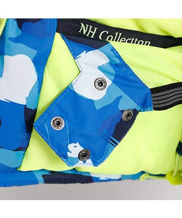WOWULOVELY Kids Ski Snowsuit Set - Waterproof Boys Snow Jacket & Pants - Blue/Black - Size 10 - Buy Online on SooperMarket.com