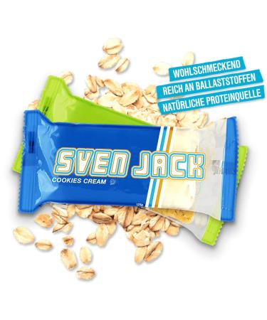 Sven Jack Apricot Energy Cake - 12x125g | Oatmeal Fitness Bars for Endurance & Low Sugar Snacks - 1.5kg - Buy Online on SooperMarket.com
