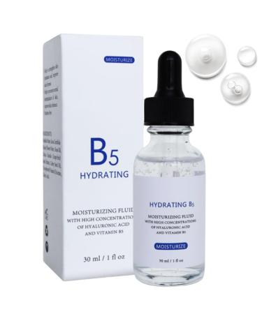 B5 Face Serum Hyaluronic Acid Anti Wrinkle Aging Facial Serum With Vitamin B5 Improve Rough Skin Ultra-Hydrating Ultra-Repairing Formula B5 Serum Concentrate 30ml
