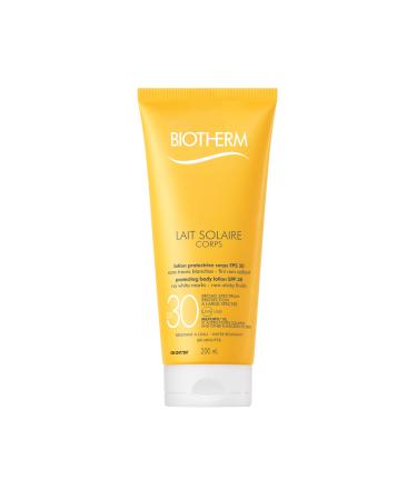Biotherm Body Sunscreen SPF 30 Lait Solaire Corps Sun Protecting Body Lotion Broad-spectrum UVA & UVB Protection No White Marks Non-Sticky Water Resistant 200ml