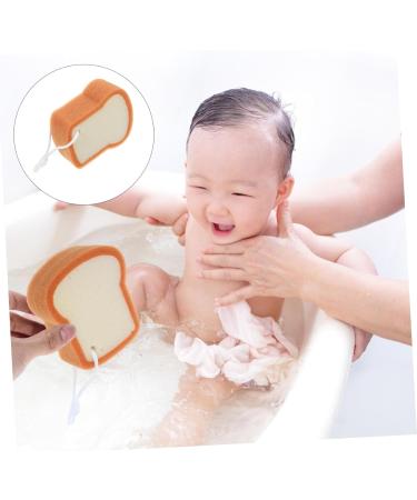 1pc Bath Sponge Sponges Powder Puff Scrubber Bath Towel Shower Puff Sponge Natural Sponge Bath Scrubbing Sponge Bath Supply Bath Sponge Brush Tub Mikinona 21X7.5CM - Buy Online on SooperMarket.com